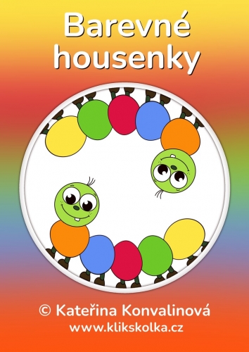 Barevné housenky